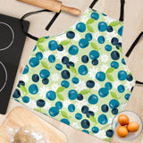 Blueberry Flower Pattern Adjustable Apron
