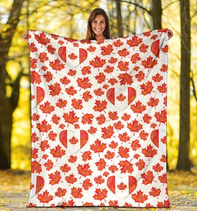Canada Pattern Print Design 02 Premium Blanket