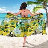 Hand Drawn Windmill Pattern Sarong