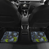Blueberry Pattern Front And Back Car Mats