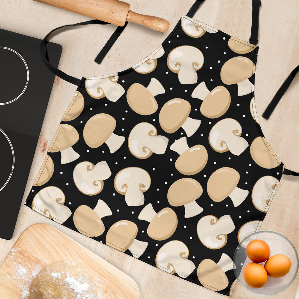Champignon Mushroom Pattern Adjustable Apron