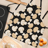 Champignon Mushroom Pattern Adjustable Apron