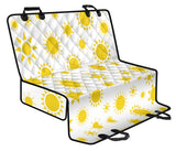 Sun Pattern Dog Car Seat Covers