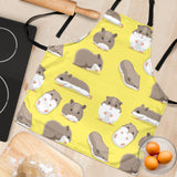 Cute Hamster Pattern Adjustable Apron