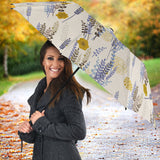 Lavender Modern Pattern Blackground Umbrella