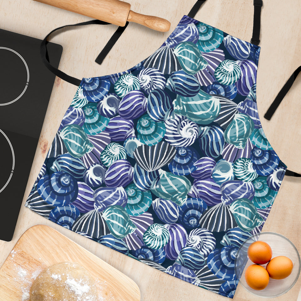 Shell Design Pattern Adjustable Apron