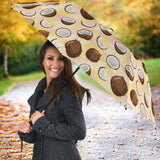 Coconut Pattern Print Design 05 Umbrella