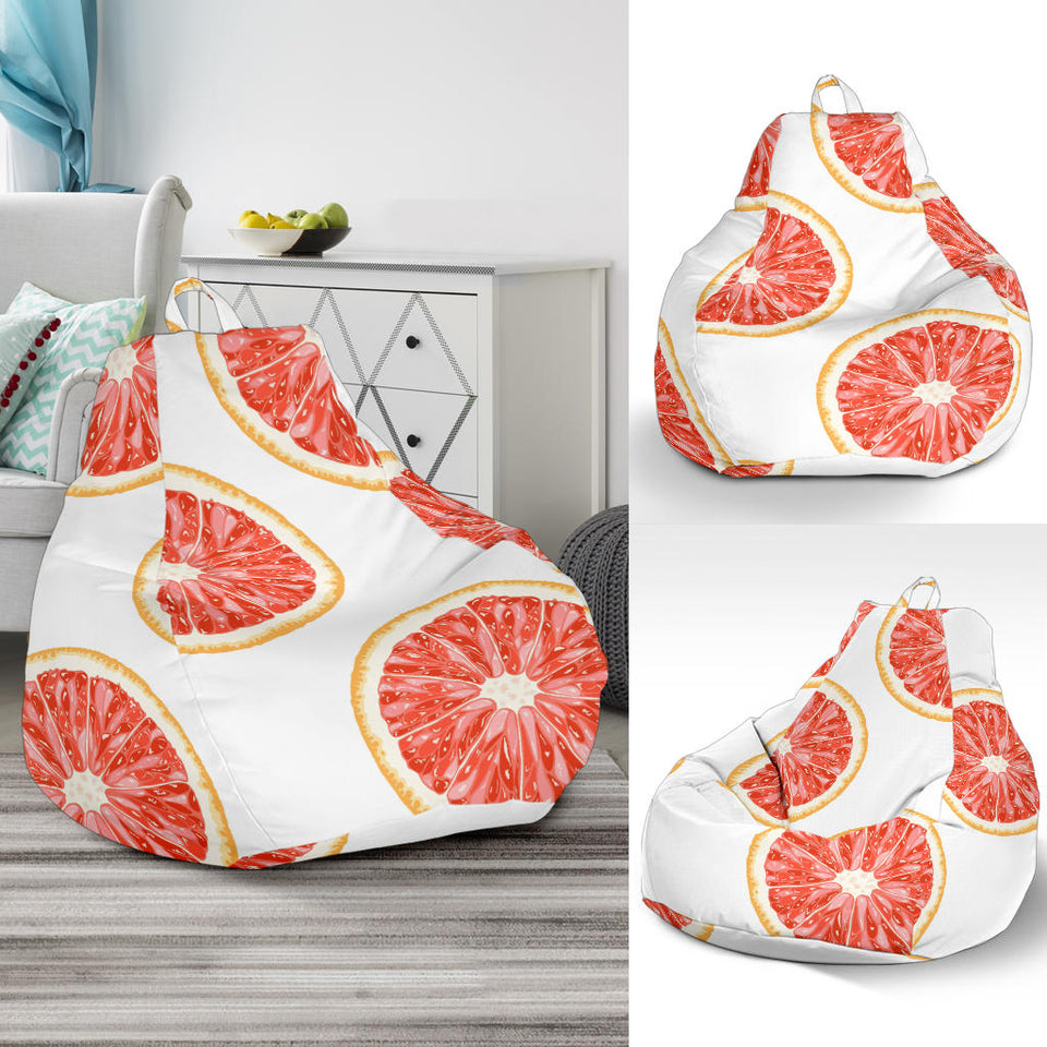 Grapefruit Pattern Bean Bag Cover
