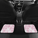 Sketch Guava Pattern Front And Back Car Mats
