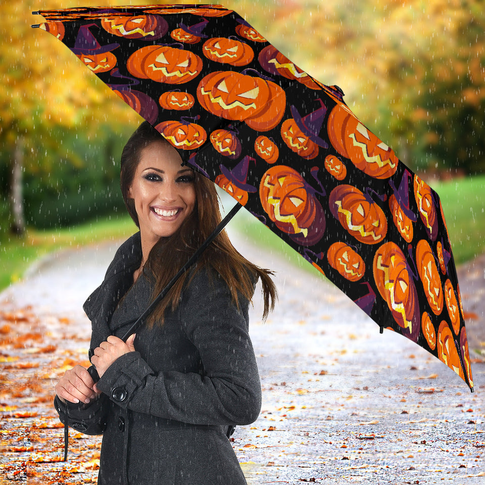 Halloween Pumpkin Pattern Umbrella