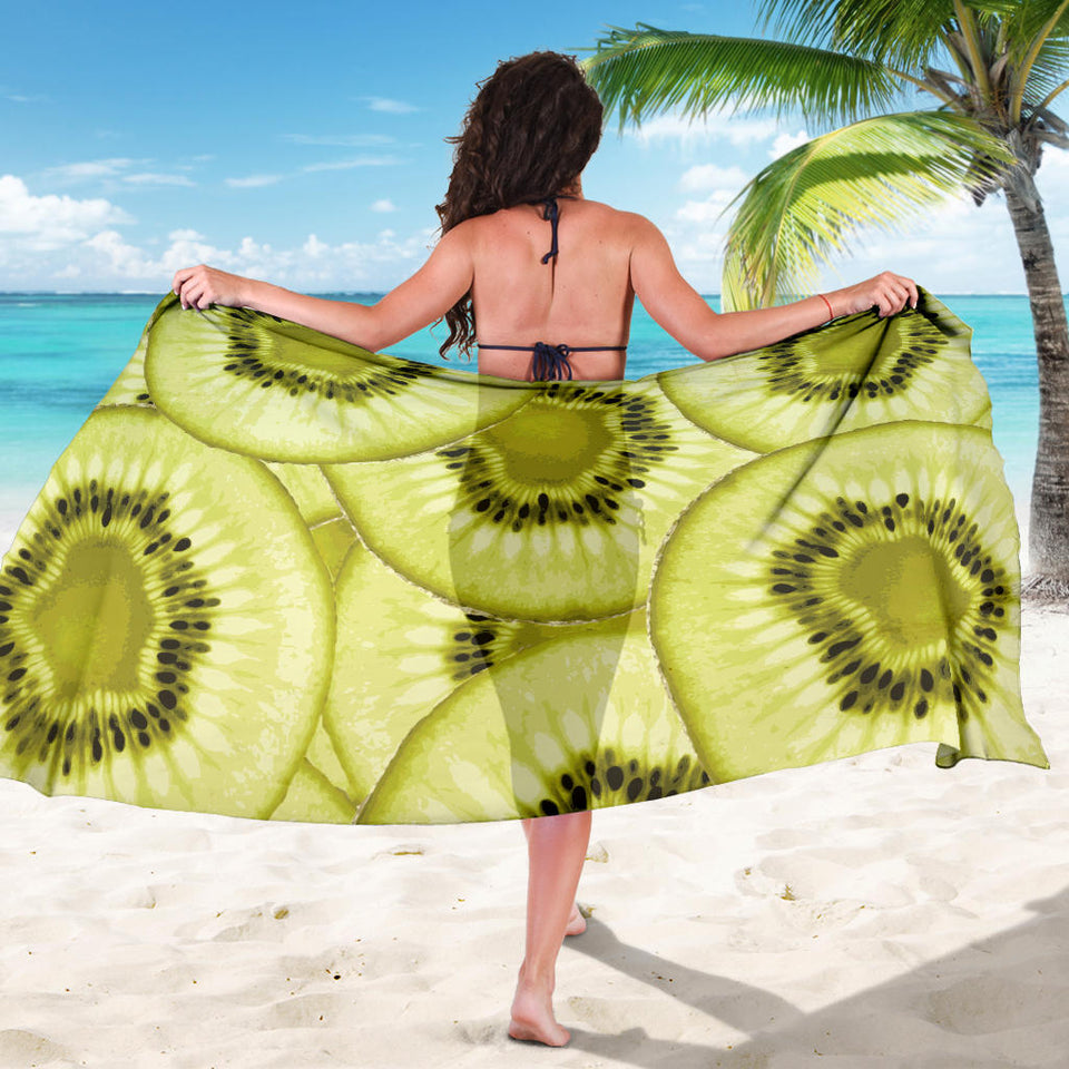 Sliced Kiwi Pattern Sarong