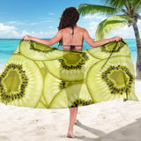 Sliced Kiwi Pattern Sarong