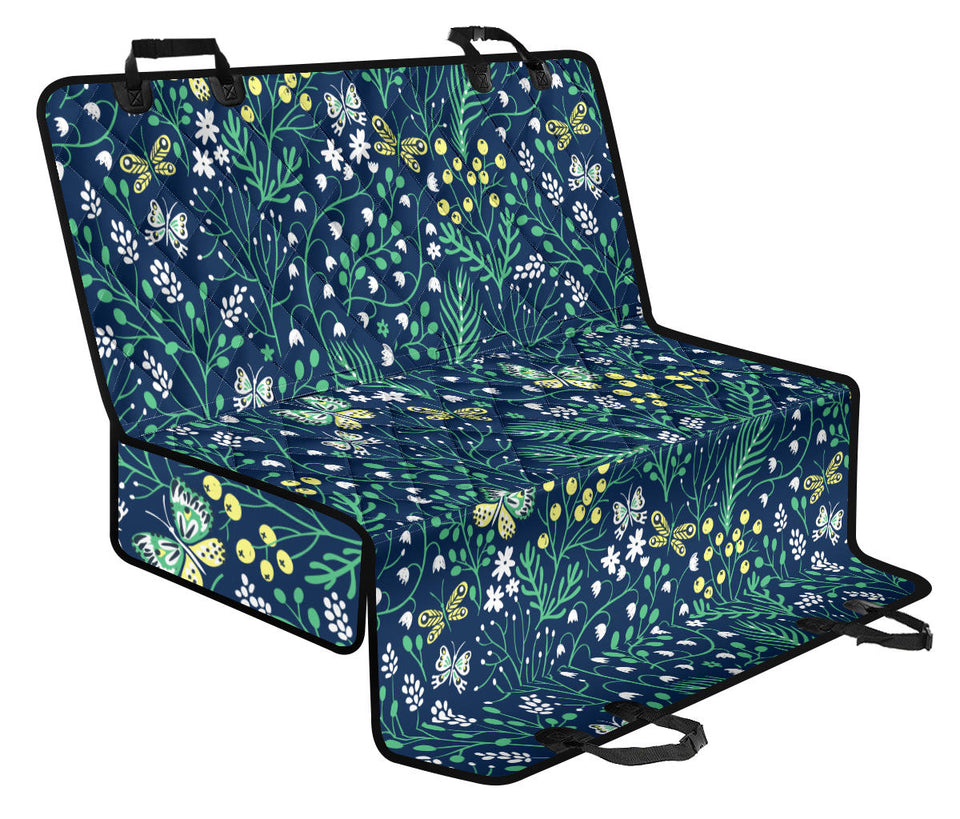 Butterfly Leaves Pattern Dog Car Seat Covers