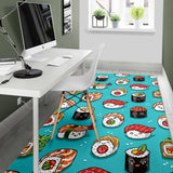 Cute Sushi Pattern Area Rug