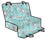 Cute Koalas Blue Background Pattern Dog Car Seat Covers
