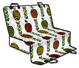 Colorful Apples Leave Zebra Stripe Dog Car Seat Covers