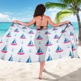 Sailboat Anchor Pattern Sarong