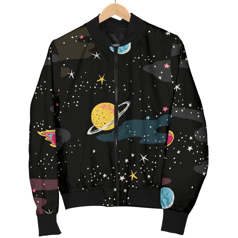 Space Pattern Men'S Bomber Jacket