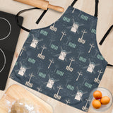 Windmill Tree Pattern Adjustable Apron