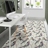 Pigeon Pattern Print Design 04 Area Rug
