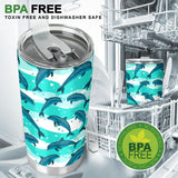 Dolphin Sea Pattern Tumbler