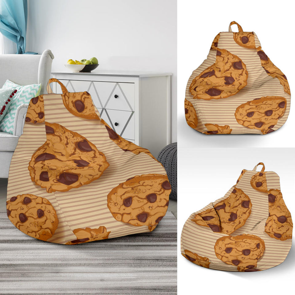 Cookie Pattern Bean Bag Cover