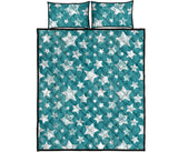 Vintage star pattern Quilt Bed Set