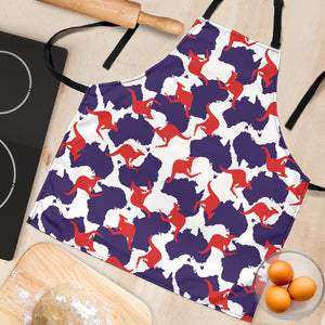 Kangaroo Australian Pattern Adjustable Apron