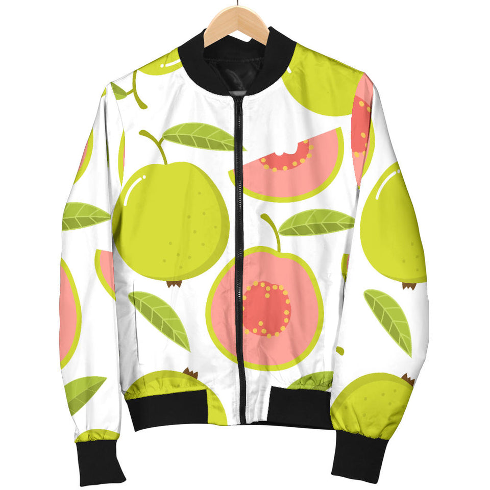 Guava Pattern Women'S Bomber Jacket
