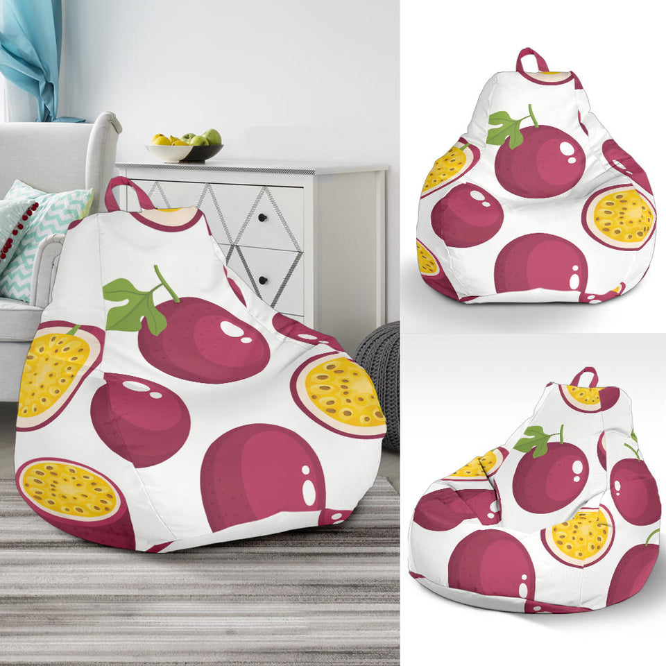 Passion Fruit Design Pattern Bean Bag Cover