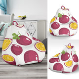 Passion Fruit Design Pattern Bean Bag Cover