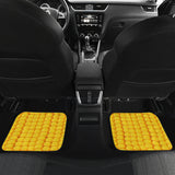 Corn Pattern Print Design 04 Front and Back Car Mats