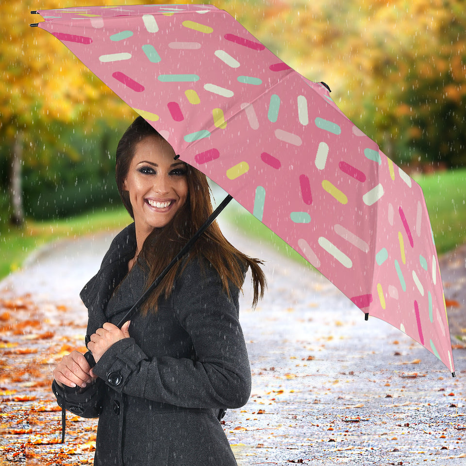 Pink Donut Glaze Candy Pattern Umbrella