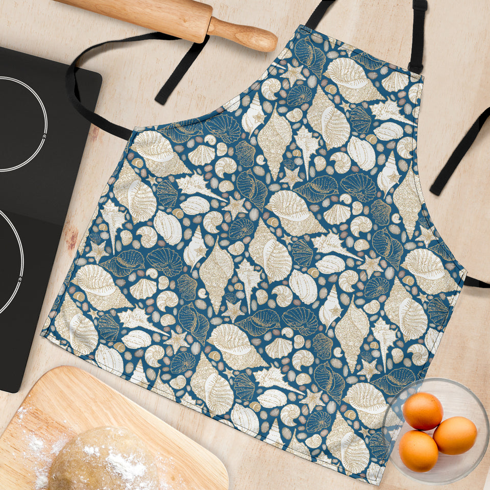 Shell Polynesian Tribal Design Pattern Adjustable Apron