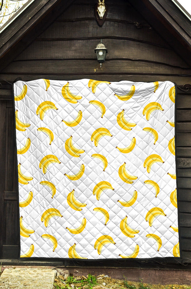 Banana Pattern Premium Quilt