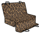 Coffee Bean On Brown Background Dog Car Seat Covers
