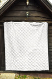 Arabic White Pattern Premium Quilt