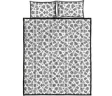 arabic gary pattern Quilt Bed Set