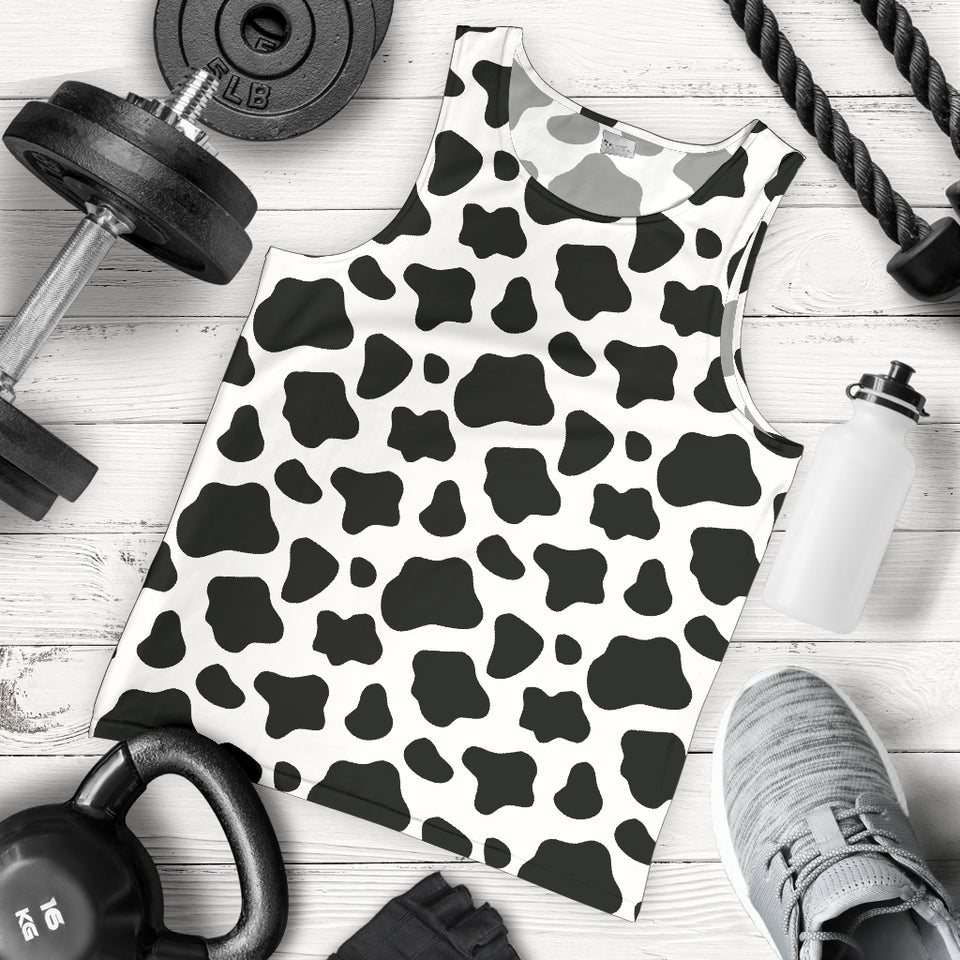 Cow skin pattern Men Tank Top