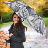 Guava Tropical Hand Drawn Pattern Umbrella