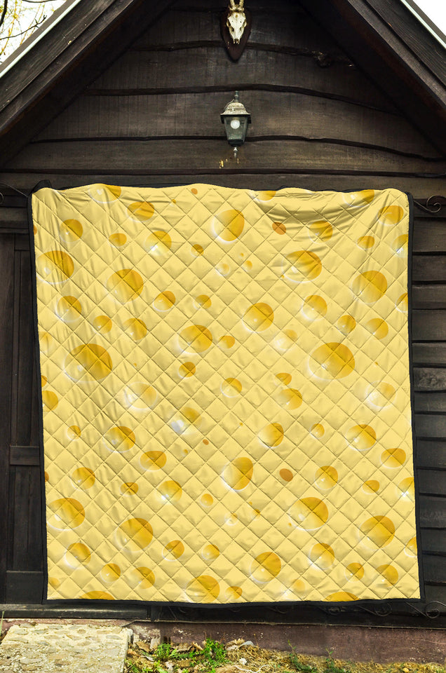Cheese Texture Premium Quilt