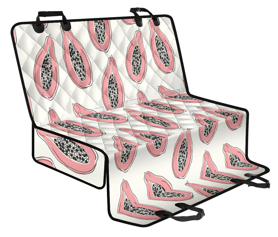 Papaya Pattern Dog Car Seat Covers