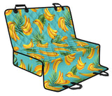 Banana Palm Leaves Pattern Background Dog Car Seat Covers