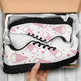 Hand Drawn Ice Cream Pattern Women'S Sneaker Shoes Pillow