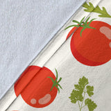 Tomato Pattern Premium Blanket