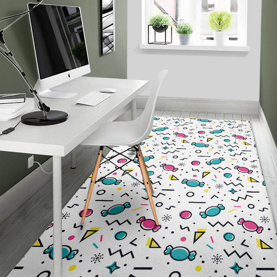 Candy Design Pattern Area Rug