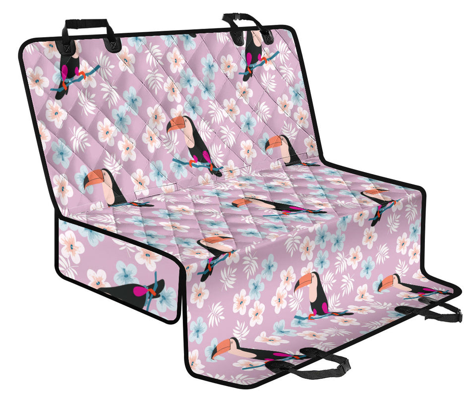 Black Whale Pattern Dog Car Seat Covers