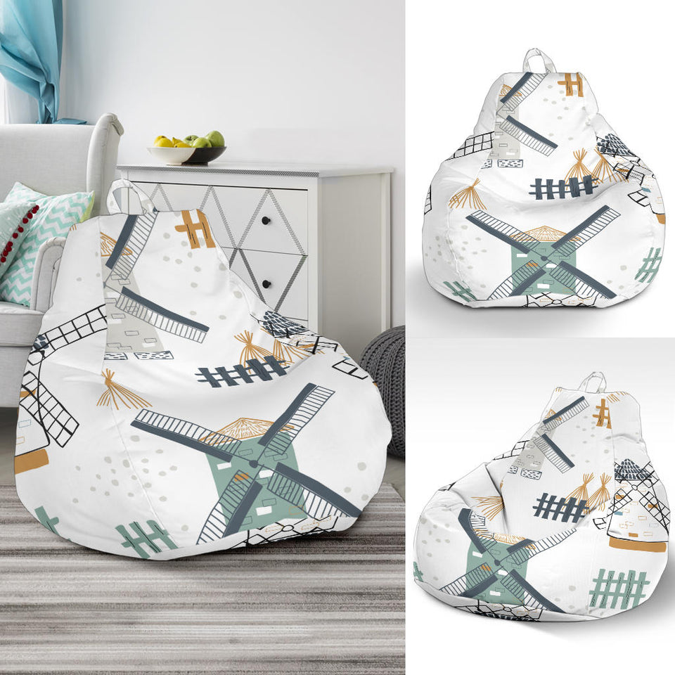 Windmill Pattern Bean Bag Cover