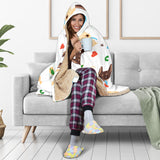 Cute Chihuahua Dog Pattern Hooded Blanket