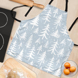 Christmas Tree Winter Forest Pattern Adjustable Apron